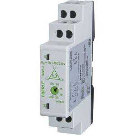 Eberle Controls Drehstrom-Netzwächter AC 3(N)400/230V 5A INW-3 | Phasenfolge, Phasenausfall | Überwachungs-Relais