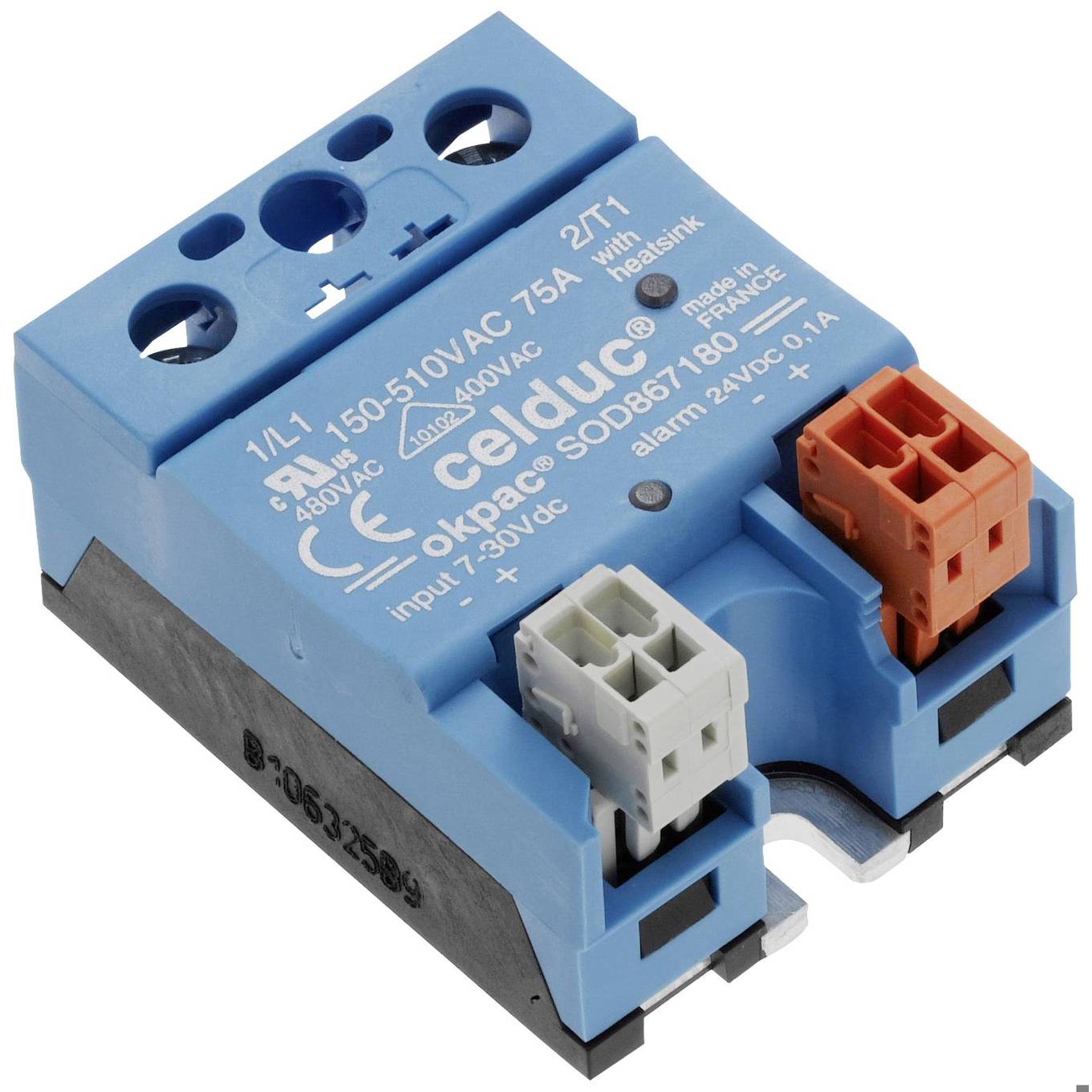 Celduc Halbleiterrelais - SOD865180 | 50A, 510V/AC | Halbleiterrelais
