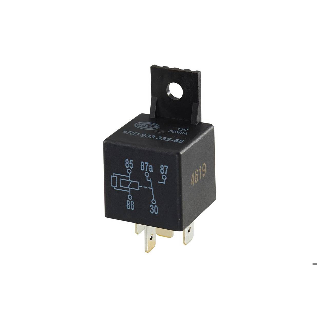HELLA 4RD 933 332-661 Relais | Arbeitsstrom, 12V, 5-polig | Kfz-Relais