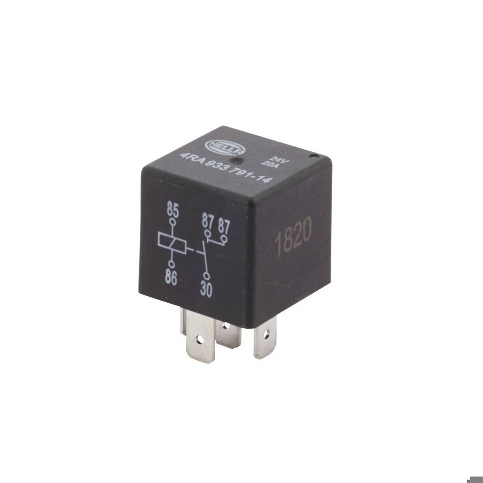 Hella Arbeitsstrom-Relais - 4RA 933 791-141 | 24V | Kfz-Relais
