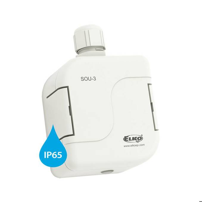 ELKO EP SOU-3 /230 | IP65, eingebauter Sensor | Dämmerungsschalter