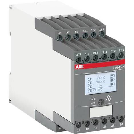 ABB CM-TCN.011S - 1SVR750740R0110 | 24-240V AC/DC, 3 Wechsler | Überwachungsrelais