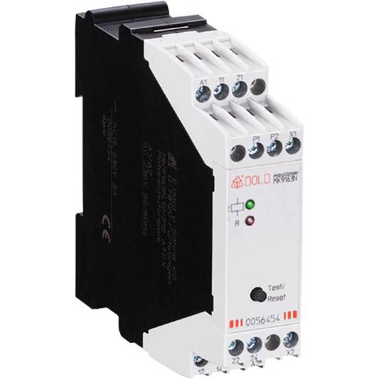 Dold Motorschutzrelais - MK9163N.12/100 AC/DC24V | 2 Wechsler, 24V | Überwachungs-Relais, physische Größen
