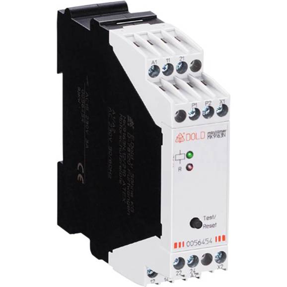 Dold Motorschutzrelais MK9163N.12/100 - 0054097 | 2 Wechsler, 230V/AC | Überwachungs-Relais, physische Größen