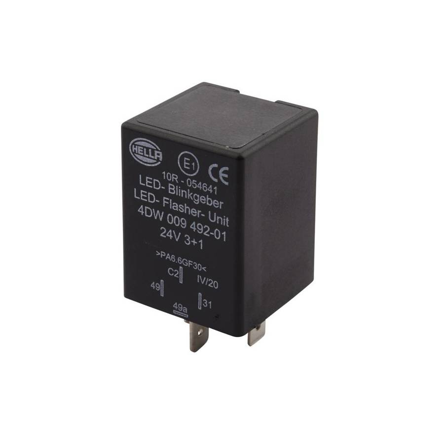 Hella Blinkgeber - 4DW 009 492-011 | LED, 24V | Kfz-Relais