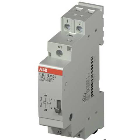 ABB Installationsrelais E297-16-11/24 | 1 Schließer, 1 Öffner | Industrierelais